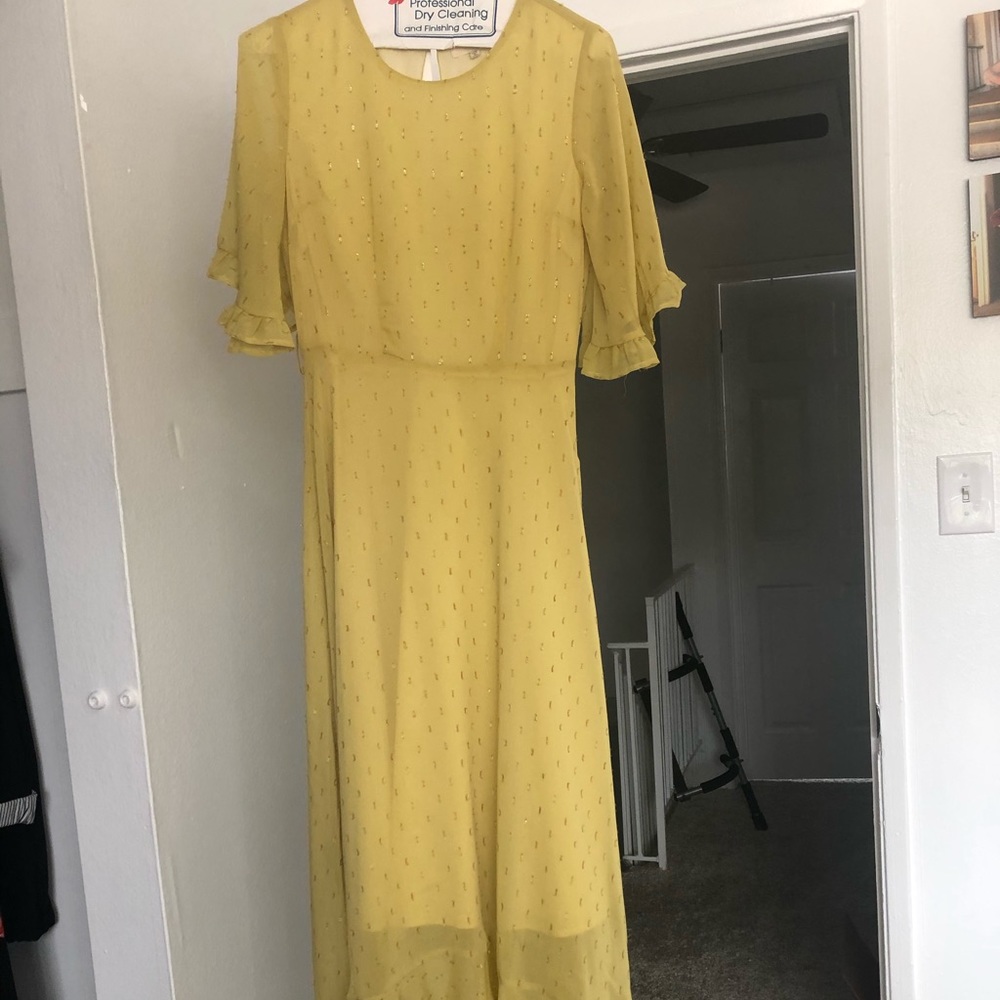 Yellow dress